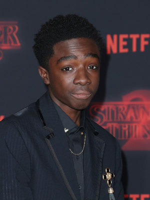 Caleb Mclaughlin poster with hanger
