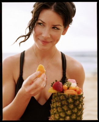 Evangeline Lilly poster with hanger