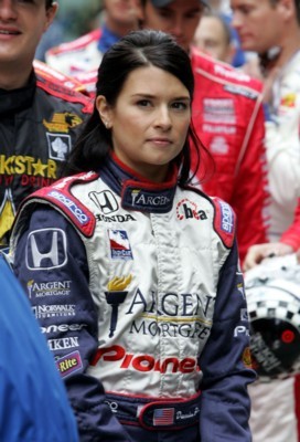 Danica Patrick poster with hanger