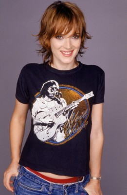 Winona Ryder poster with hanger