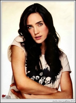 Jennifer Connelly poster with hanger