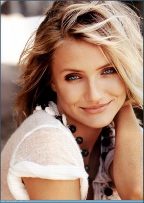 Cameron Diaz poster with hanger