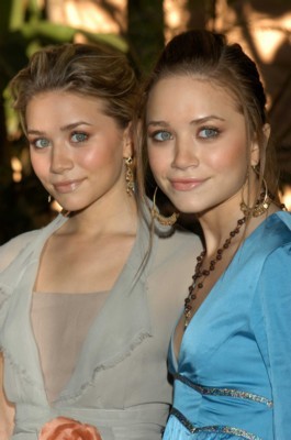Olsen Twins poster with hanger