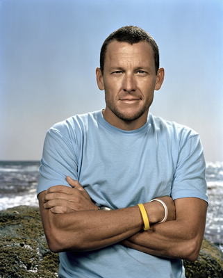 Lance Armstrong canvas poster