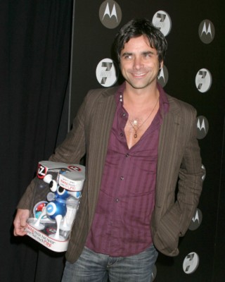 John Stamos poster with hanger