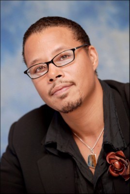 Terrence Howard poster with hanger