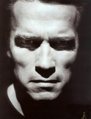 Arnold Schwarzenegger metal framed poster