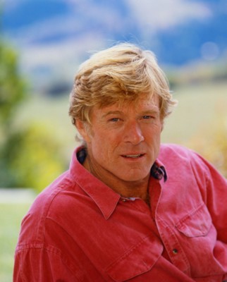 Robert Redford poster with hanger