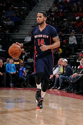 D.J. Augustin poster with hanger