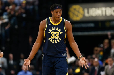 Myles Turner poster with hanger