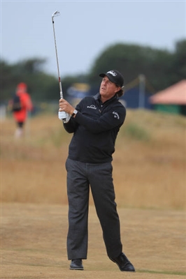 Phil Mickelson wooden framed poster