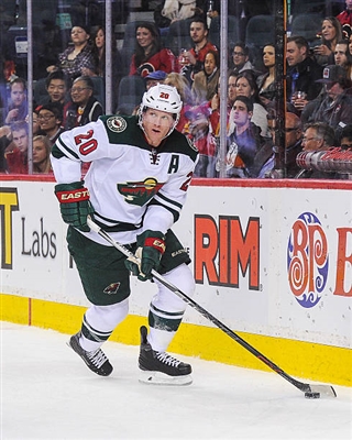 Ryan Suter poster with hanger