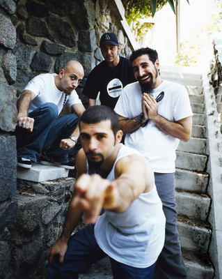 System Of A Down wood print