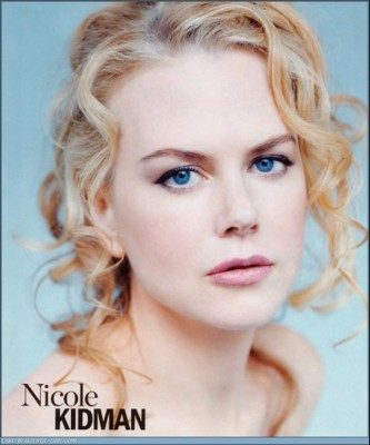 Nicole Kidman metal framed poster