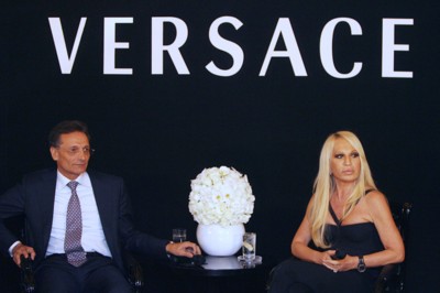 Donatella Versace canvas poster