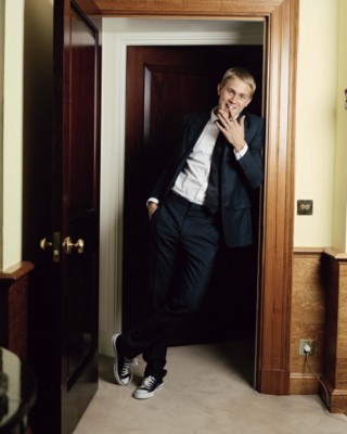 Charlie Hunnam poster with hanger