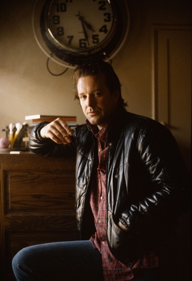Mickey Rourke poster with hanger