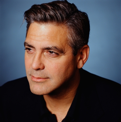 George Clooney canvas poster