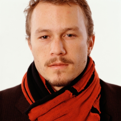 Heath Ledger poster with hanger