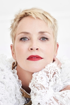 Sharon Stone poster with hanger