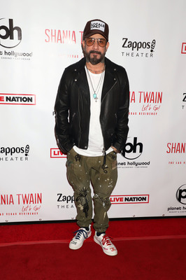 Aj Mclean poster with hanger