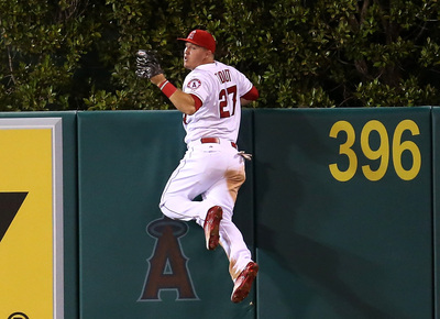 Mike Trout canvas poster