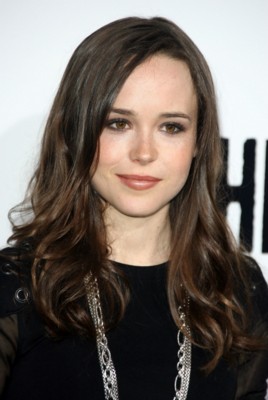 Ellen Page poster with hanger