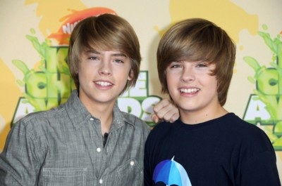 Cole and Dylan Sprouse wood print
