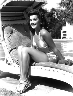 Ann Rutherford poster with hanger