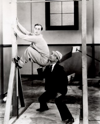 Buster Keaton metal framed poster
