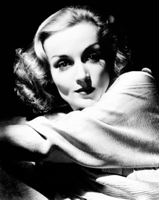 Carole Lombard poster with hanger