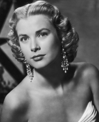 Grace Kelly poster with hanger