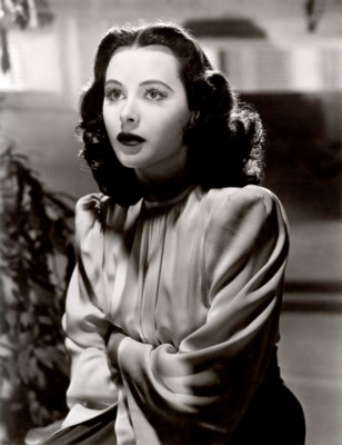 Hedy Lamarr metal framed poster