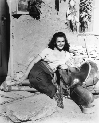 Jane Russell poster with hanger