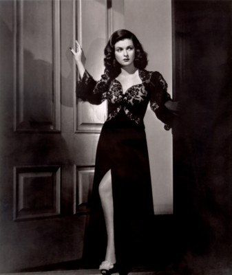 Joan Bennett poster with hanger