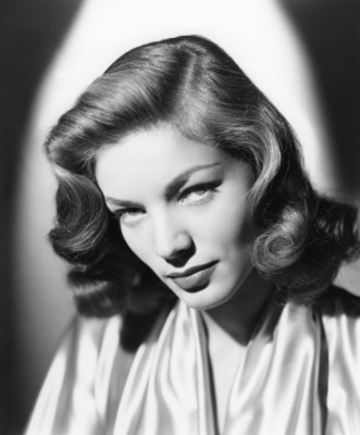 Lauren Bacall poster with hanger
