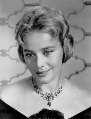 Maria Schell poster with hanger