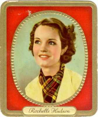 Rochelle Hudson poster with hanger