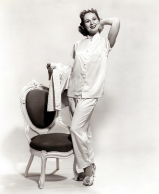 Virginia Mayo poster with hanger