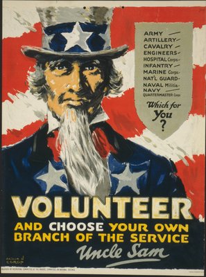 Uncle Sam canvas poster