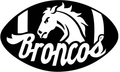 Broncos tote bag