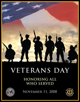 Veterans Day canvas poster