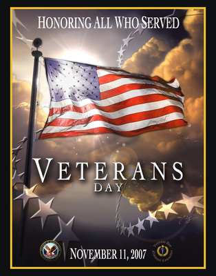 Veterans Day canvas poster
