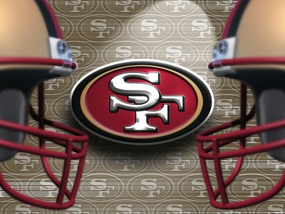 San Francisco 49ers poster with hanger