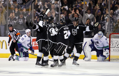 Los Angeles Kings canvas poster