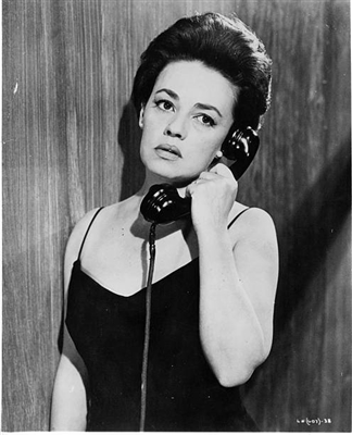 Jeanne Moreau poster with hanger