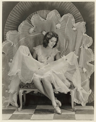 Lillian Roth poster with hanger