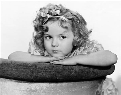 Shirley Temple canvas poster