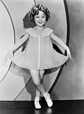 Shirley Temple wooden framed poster