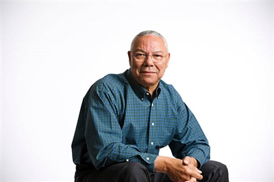 Colin Powell canvas poster